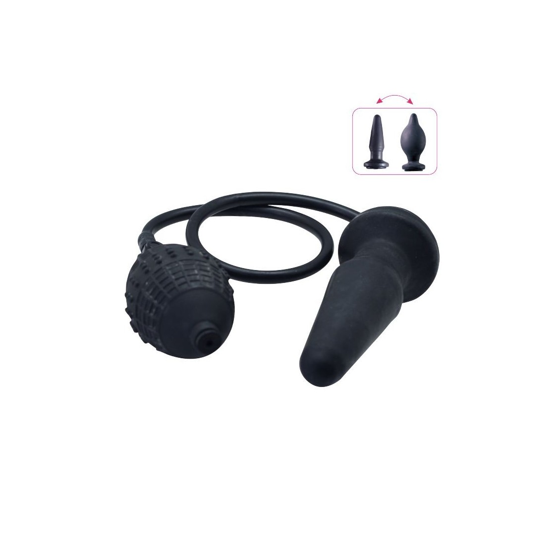 TAPPO-PLUG ANALE GONFIABILE INFLAPLUG SEX TOY...