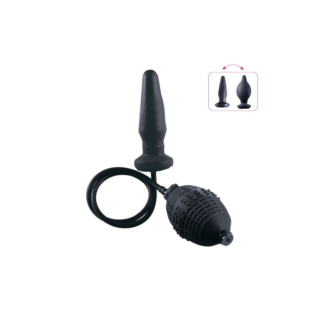 TAPPO-PLUG ANALE GONFIABILE INFLAPLUG SEX TOY...