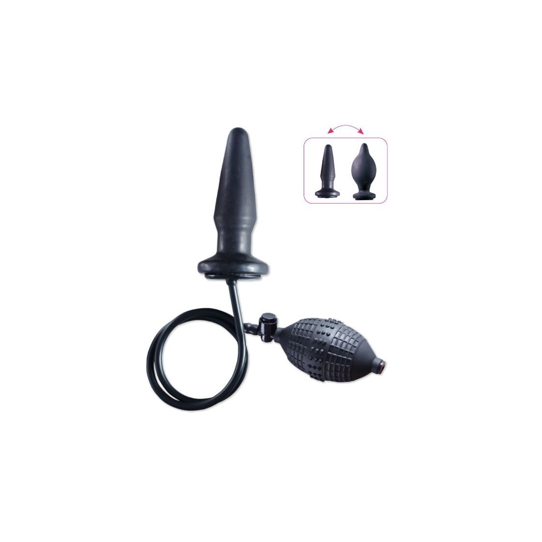 TAPPO-PLUG ANALE GONFIABILE INFLAPLUG SEX TOY...