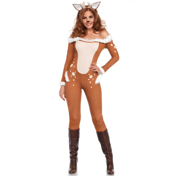 TRAVESTIMENTO COSTUME SEXY DONNA DA CERVA LEG AVENUE