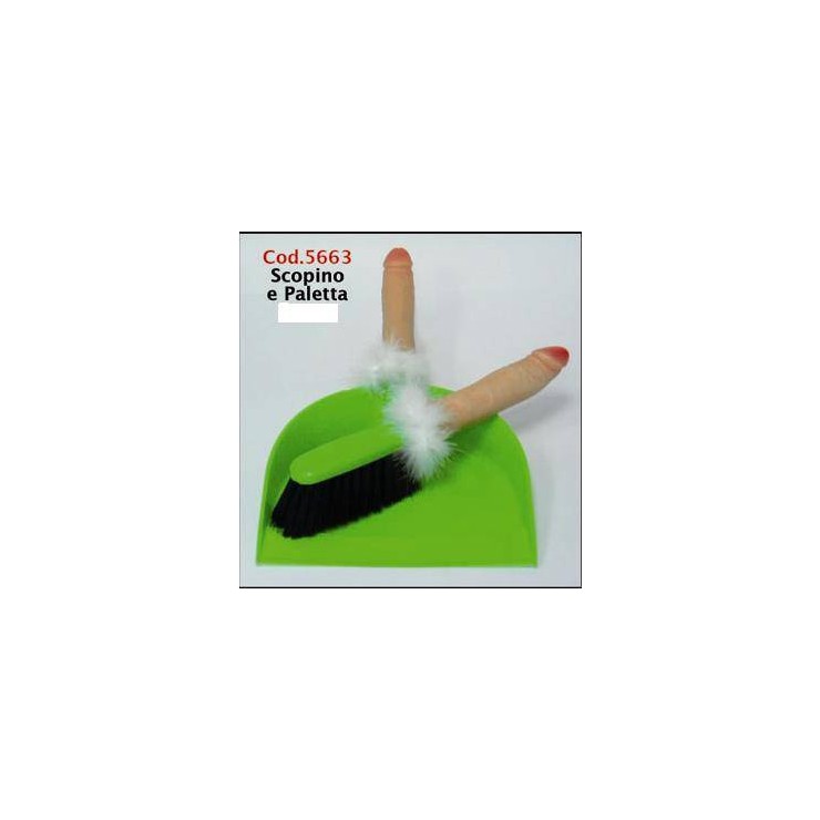 SCOPINO SEXY E PALETTA CON MANICO A FORMA DI PENE VARI... 2