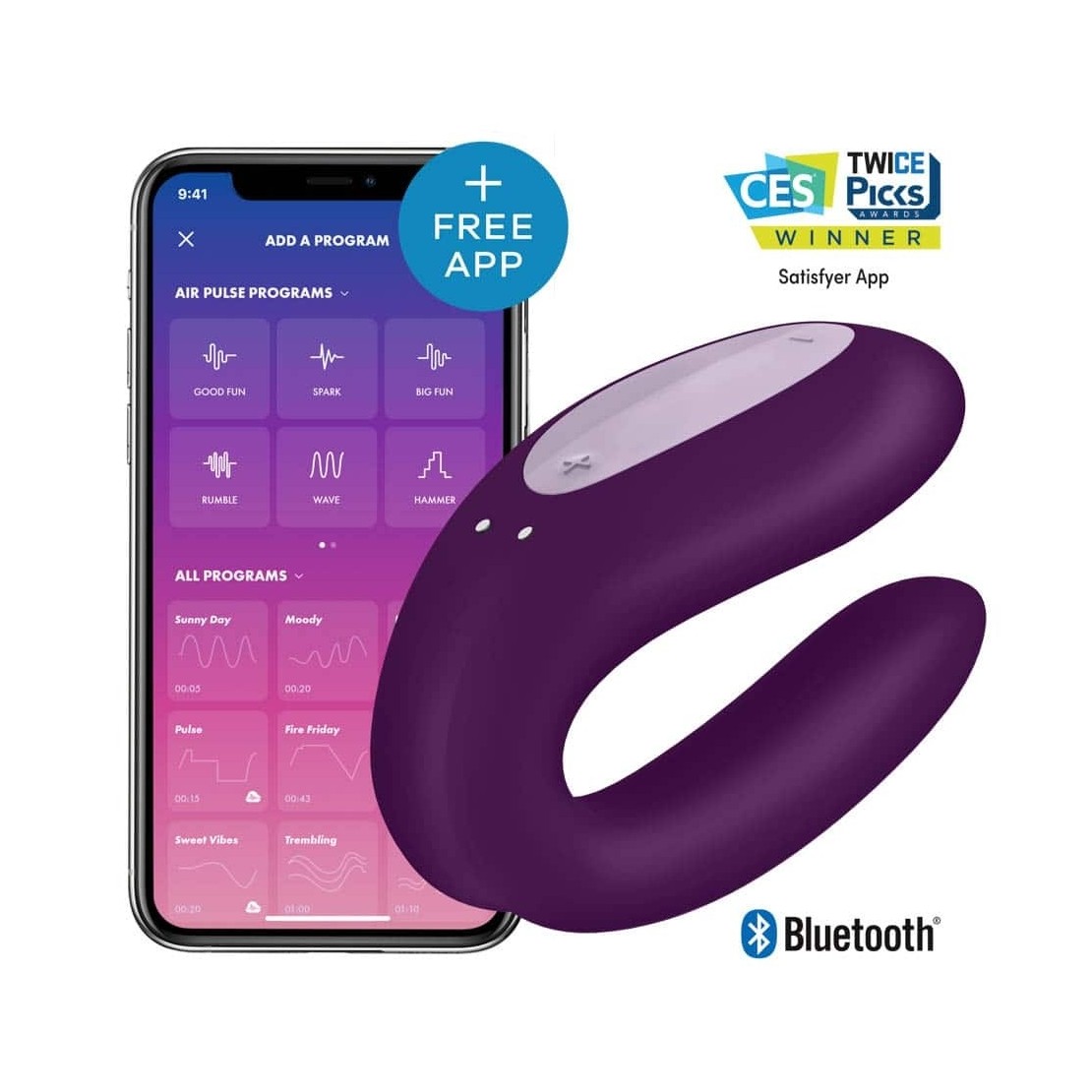 VIBRATORE PER GIOCHI DI COPPIA SEX TOY...
