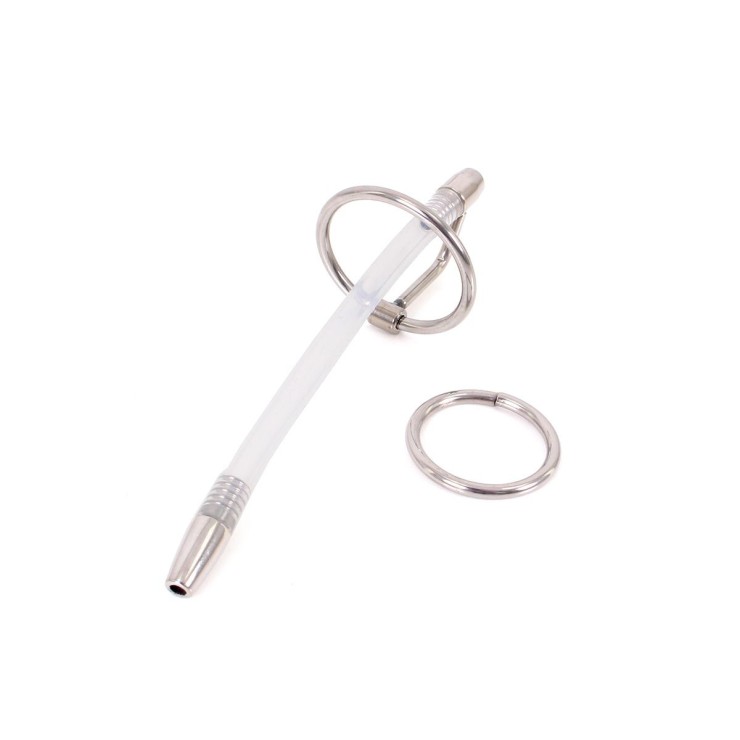 SONDA URETRALE CON ANELLO PER GLANDE SEX TOY PER GIOCHI... 2