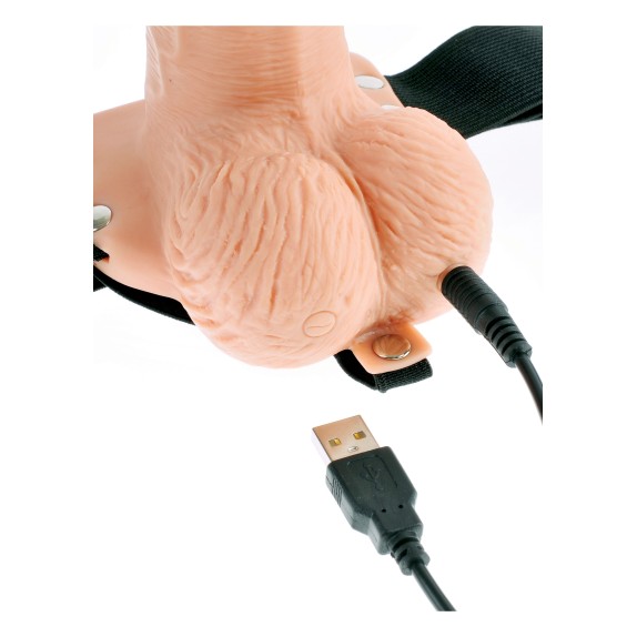 STRAP-ON CON PROLUNGA PER UOMO SEX TOY VIBRANTE FETISH FANTASY
