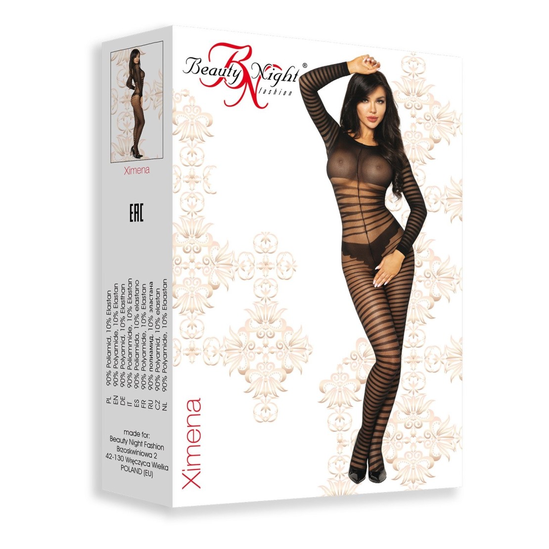TUTA BODYSTOCKING SEXY PER DONNA APERTA SUL...