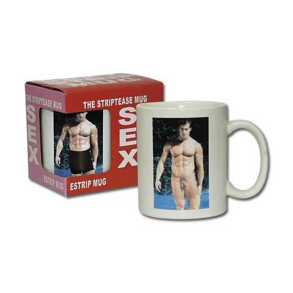 STRIP MUG TAZZA SPOGLIARELLO UOMO