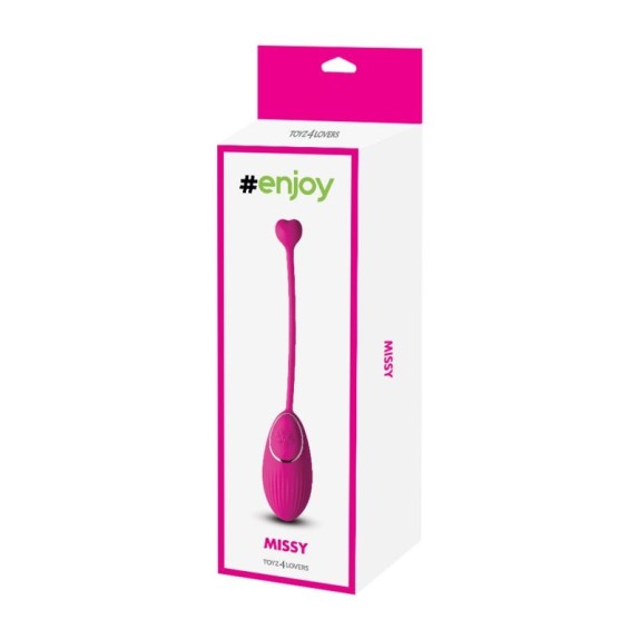 OVETTO VAGINALE VIBRANTE MISSY SEX TOY PER GIOCHI DI COPPIA