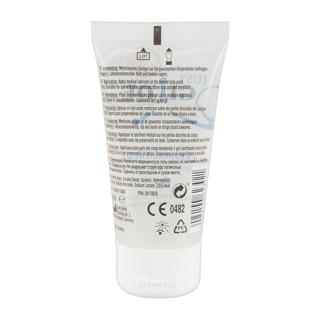 LUBRIFICANTE GEL VAGINALE/ANALE JUST GLIDE 50 ML