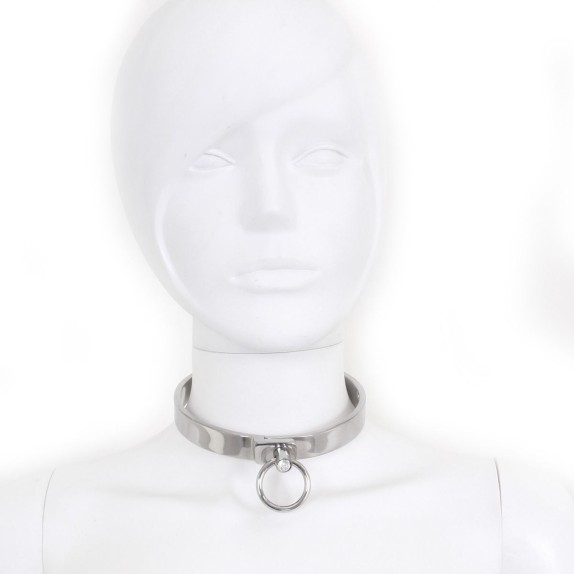 COLLARE SEXY IN METALLO CON GIOIELLO PER GIOCHI BDSM