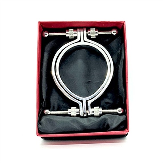 MORSETTO COSTRITTIVO IN ACCIAIO PER VAGINA SEX TOY FUCK HOLE
