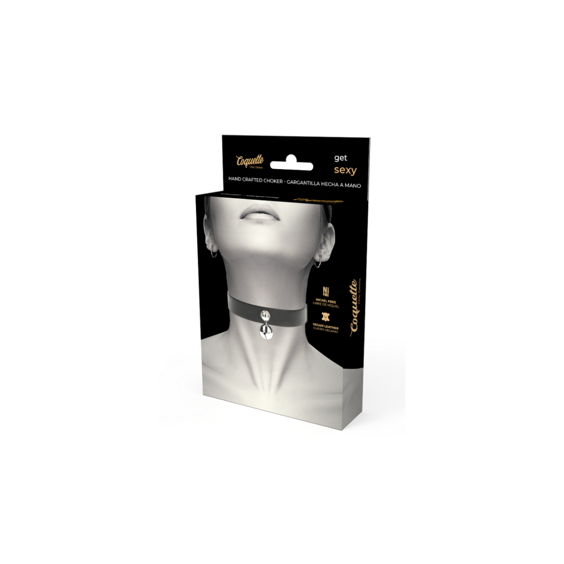 COLLARINO SEXY PER DONNA CON PENDENTE JINGLE BELL