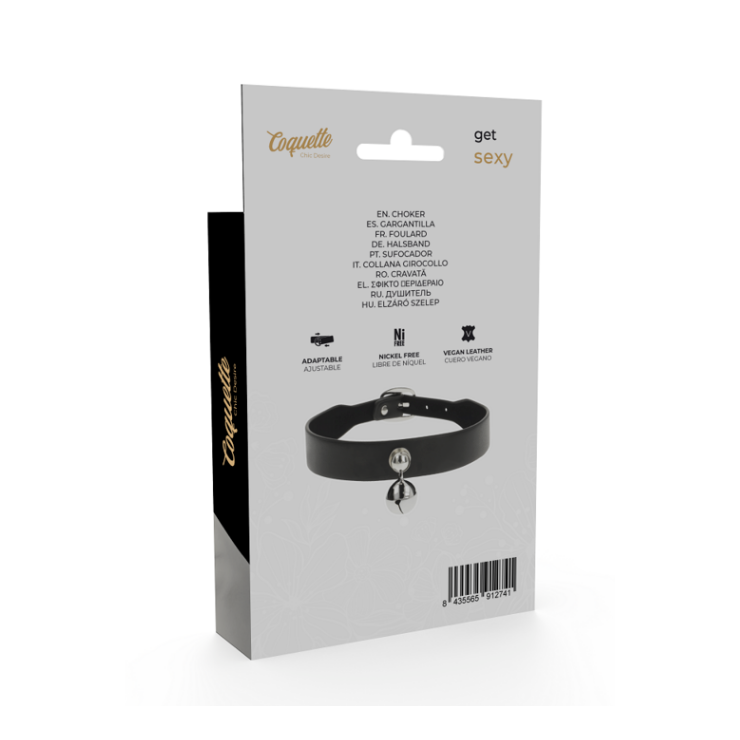 COLLARINO SEXY PER DONNA CON PENDENTE JINGLE BELL 2