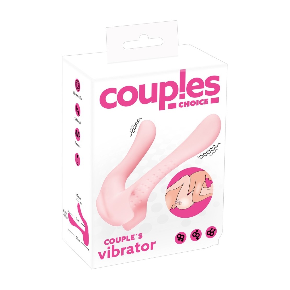 VIBRATORE DOPPIO PER GIOCHI DI COPPIA SE XTOY...