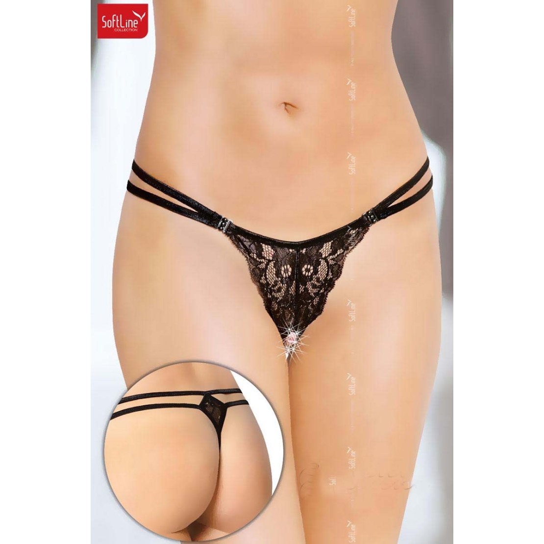PERIZOMA SEXY PER DONNA CON DOPPIO ELASTICO
