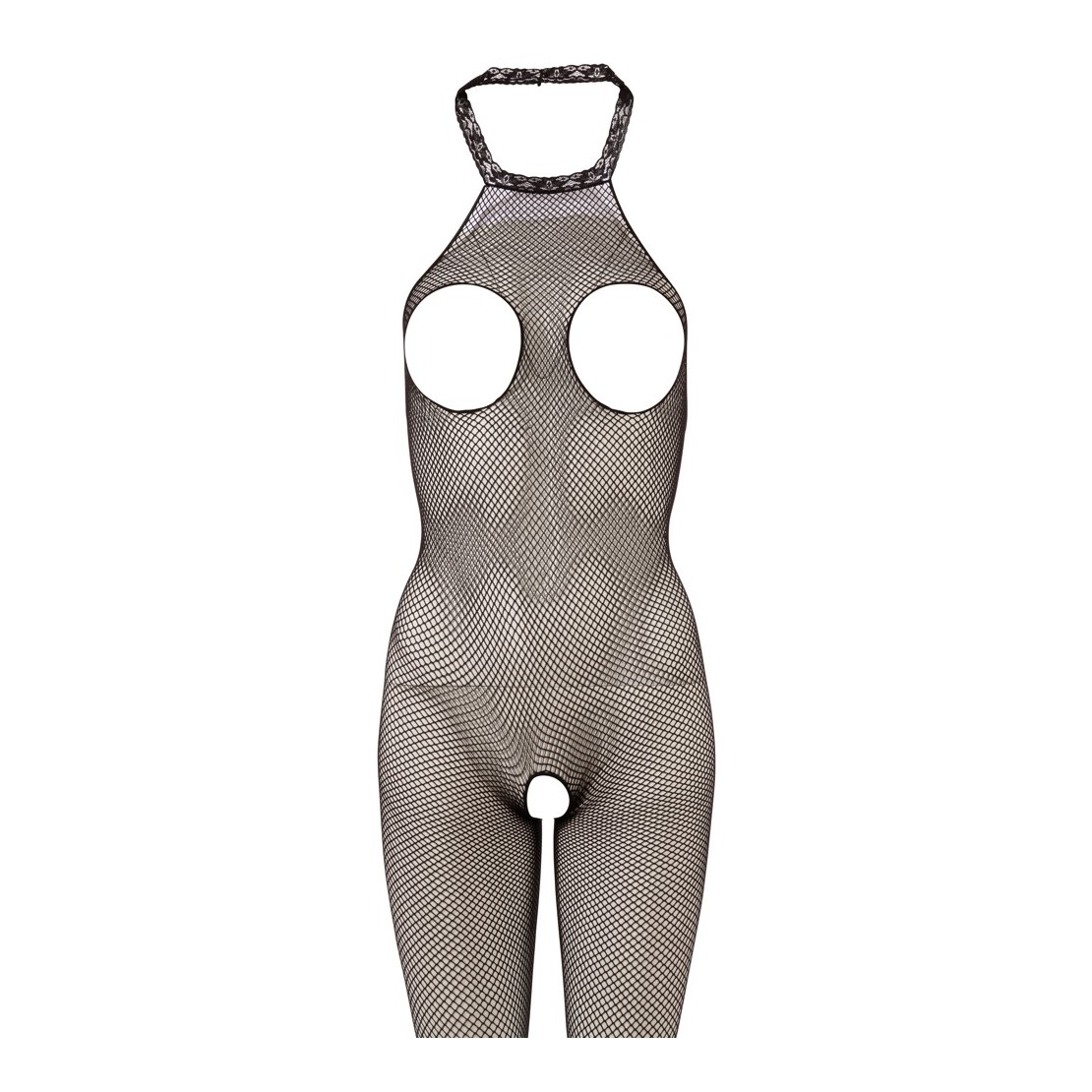 TUTA CATSUIT SEXY PER DONNA A RETE APERTA SU...