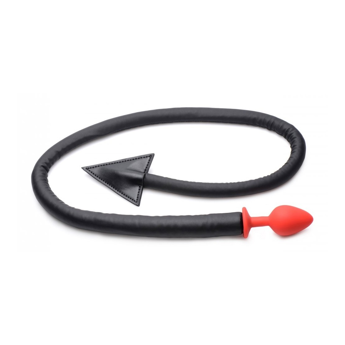 PLUG ANALE IN SILICONE CON CODA E CORNA SEX TOY...