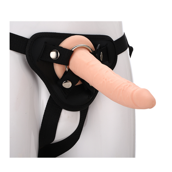 FALLO INDOSSABILE STRAP-ON PER DONNA SEX TOY CM. 18