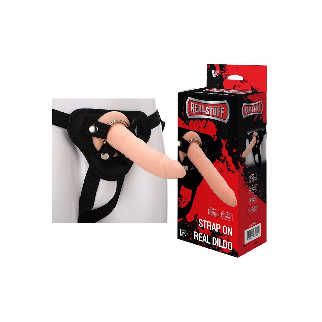 FALLO INDOSSABILE STRAP-ON PER DONNA SEX TOY...