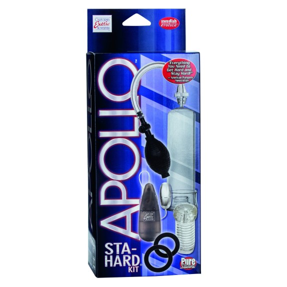 POMPA SVILUPPATORE PER PENE SEX TOY STA-HARD KIT APOLLO