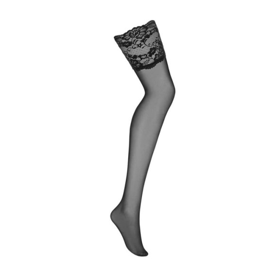 CALZE SEXY VELATE DA REGGICALZE CON BALZA ALTA IN PIZZO OBSESSIVE