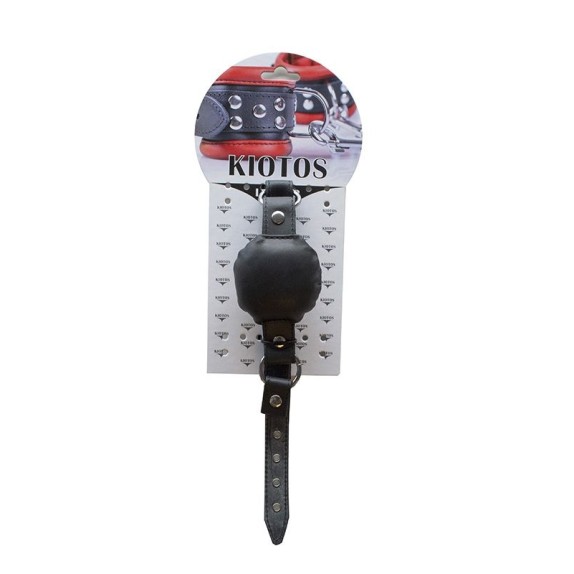 BAVAGLIO MORSO PER GIOCHI SADOMASO SEX TOY SILENCE BLACK