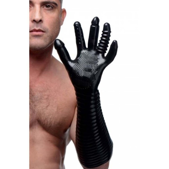 GUANTO SEXY PER FISTING SCULACCIATE E MASTURBAZIONE