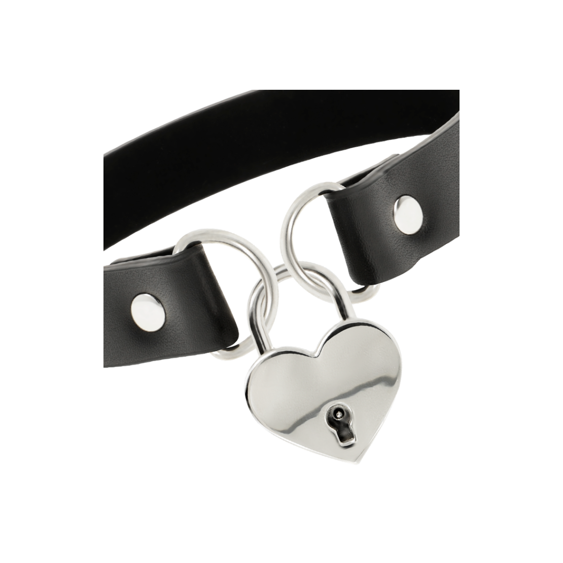 COLLARINO SEXY PER DONNA CON CUORE IN METALLO E...