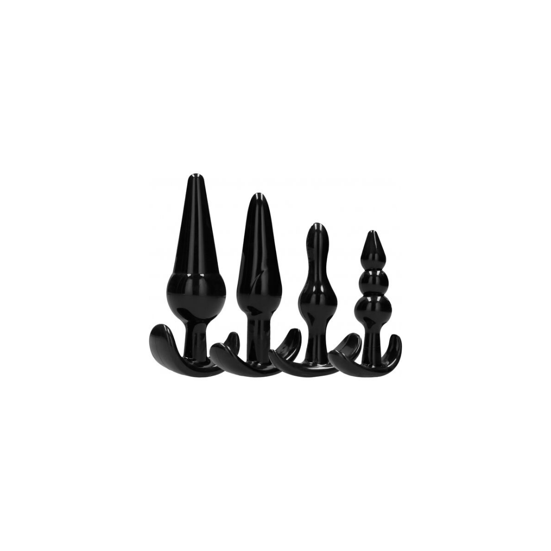 KIT PLUGS ANALI MORBIDI QUATTRO PEZZI SEX TOY...