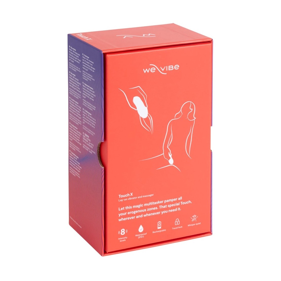 VIBRATORE STIMOLATORE CLITORIDEO SEX TOY TOUCH X