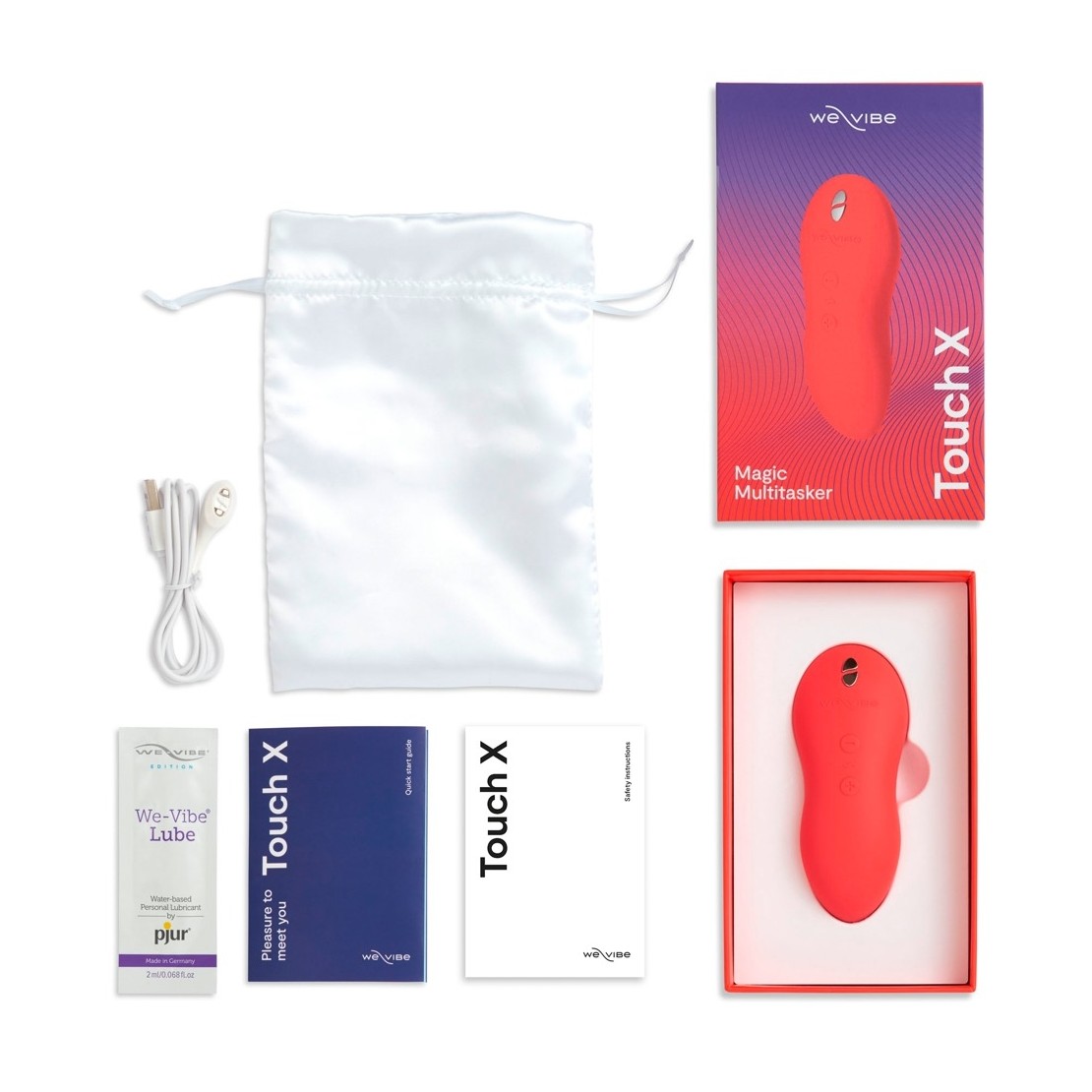 VIBRATORE STIMOLATORE CLITORIDEO SEX TOY TOUCH X