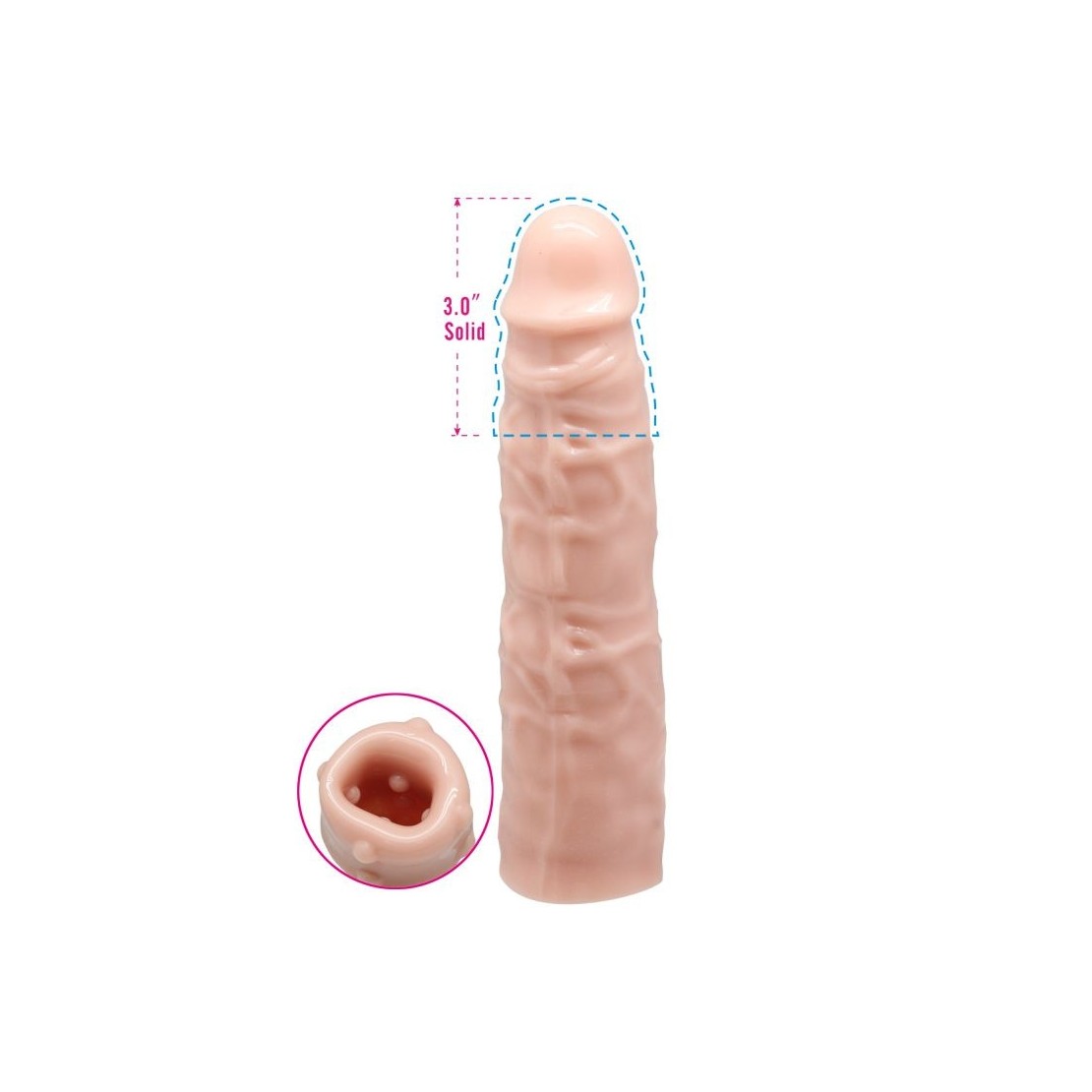 PROLUNGA E GUAINA FALLICA SEX TOY BATTERING RAM
