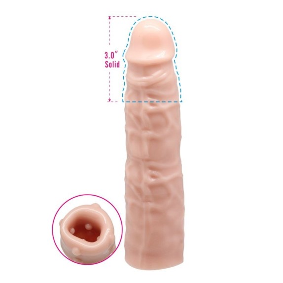 PROLUNGA E GUAINA FALLICA SEX TOY BATTERING RAM