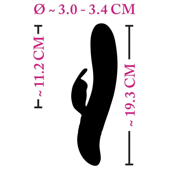 VIBRATORE RABBIT CON ELETTROSTIMOLAZIONI E VIBRAZIONI