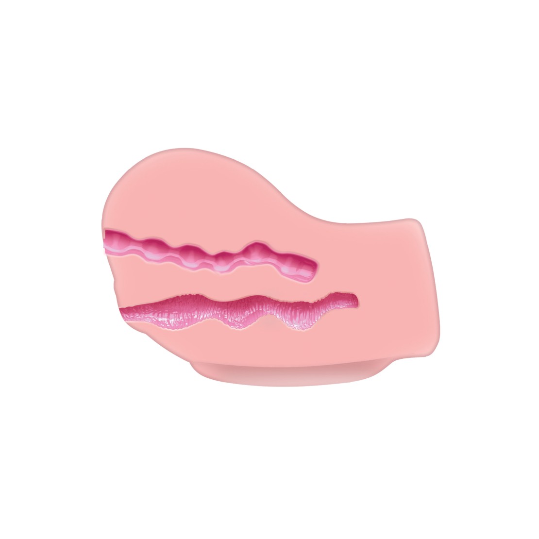 MASTURBATORE VIBRANTE PER UOMO SEX TOY VAGINA E...