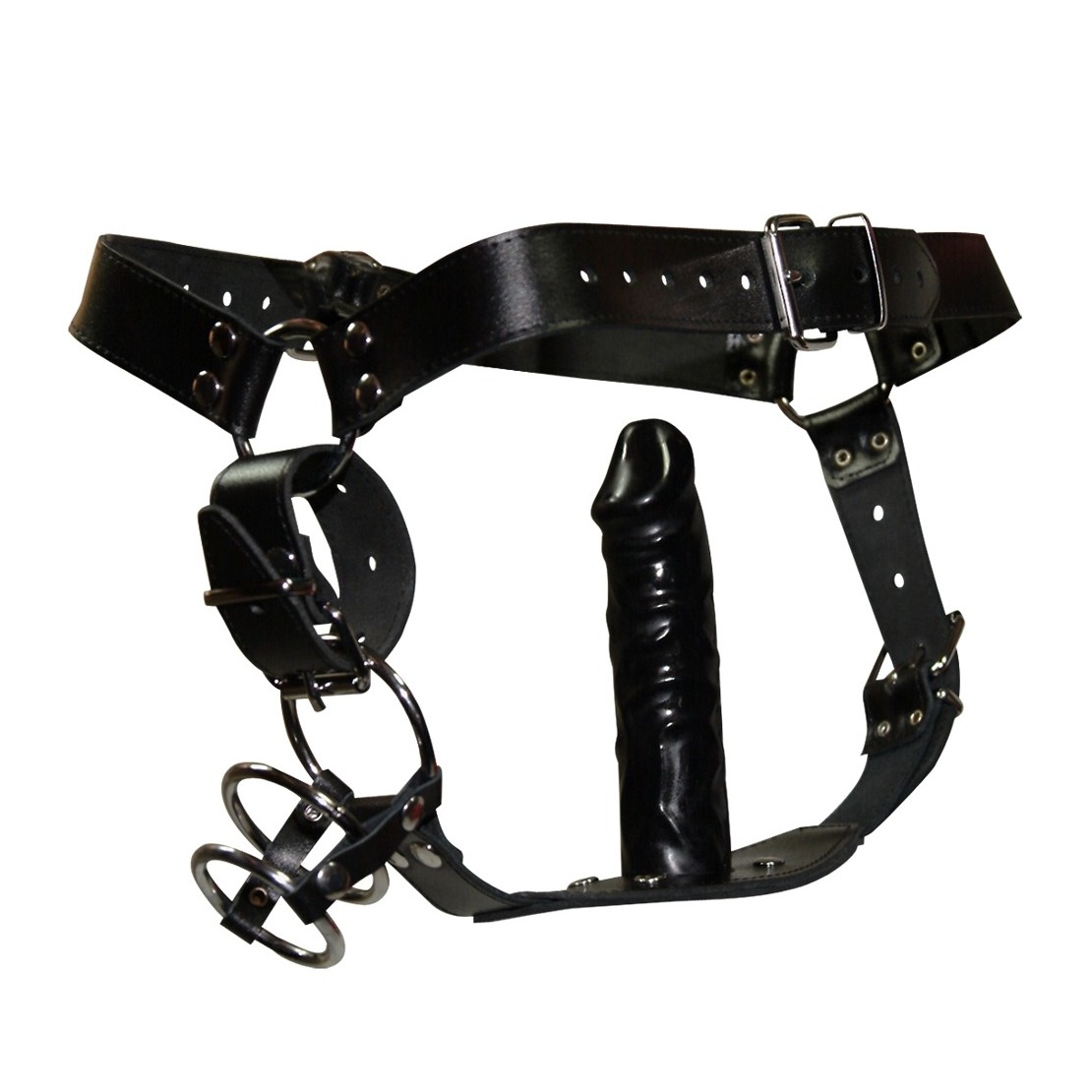 STRING PER UOMO SEX TOY CON ANELLI PER PENE E...