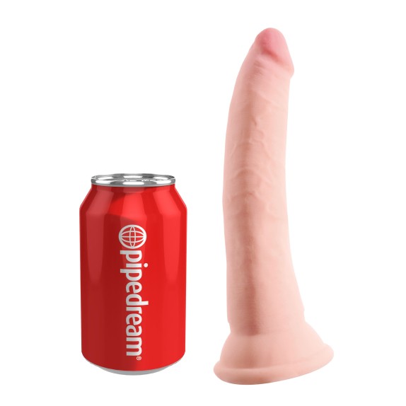 FALLO-DILDO REALISTICO TRIPLA DENSITA' SEX TOY CM. 18 KING COCK
