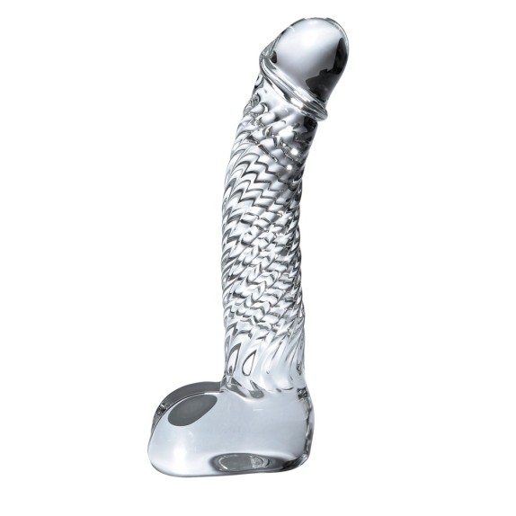 FALLO IN VETRO SEX TOY CON MOTIVO A SPIRALE ICICLES NR. 61