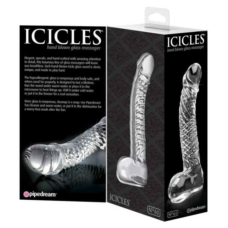 FALLO IN VETRO CON MOTIVO A SPIRALE ICICLES 2
