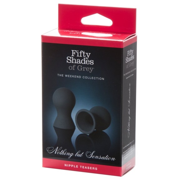 POMPETTE PER CAPEZZOLI SEX TOY 50 SFUMATURE DI GRIGIO