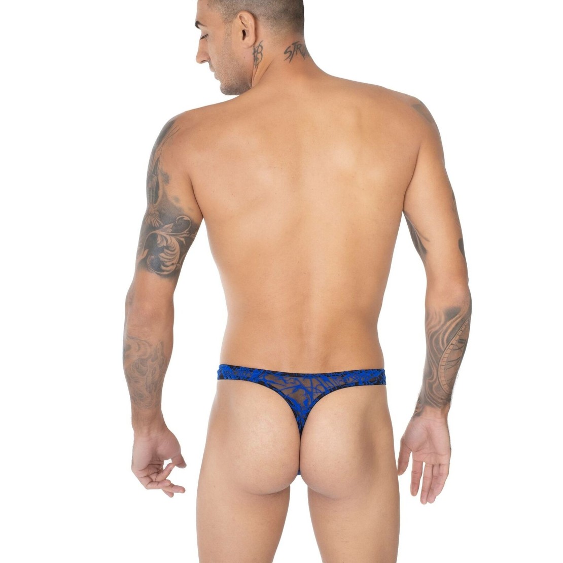 PERIZOMA SEXY UOMO SGANCIABILE CON RILIEVI BLU...