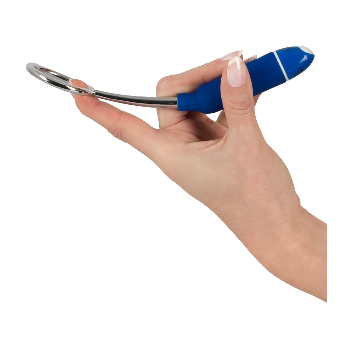ANELLO-VIBRATORE URETRALE IN SILICONE GLANS...