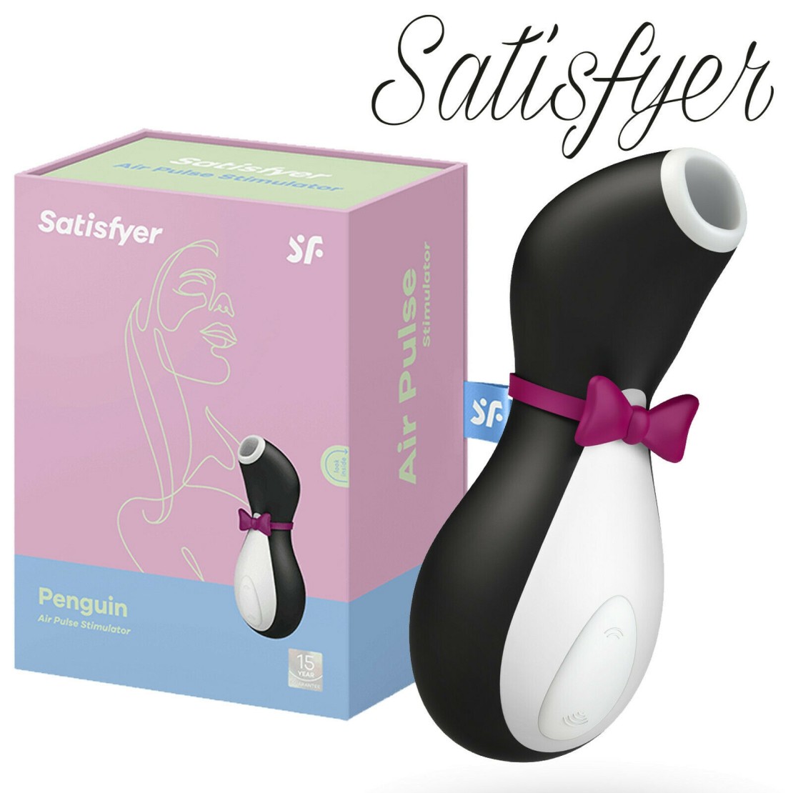 SUCCHIA-ASPIRA CLITORIDE SEX TOY PENGUIN SATISFYER