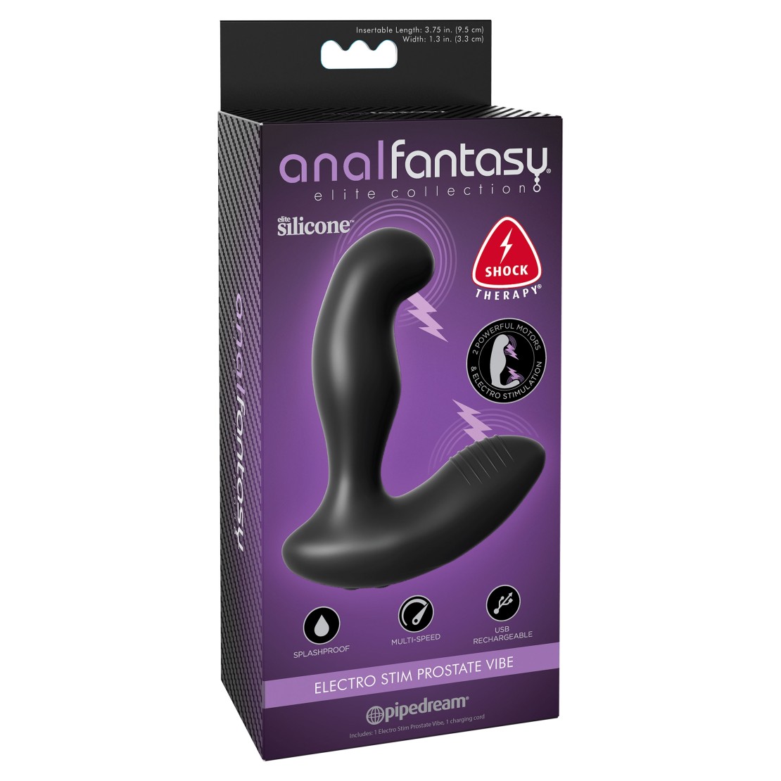 VIBRATORE PROSTATICO CON IMPULSI SEX TOY...