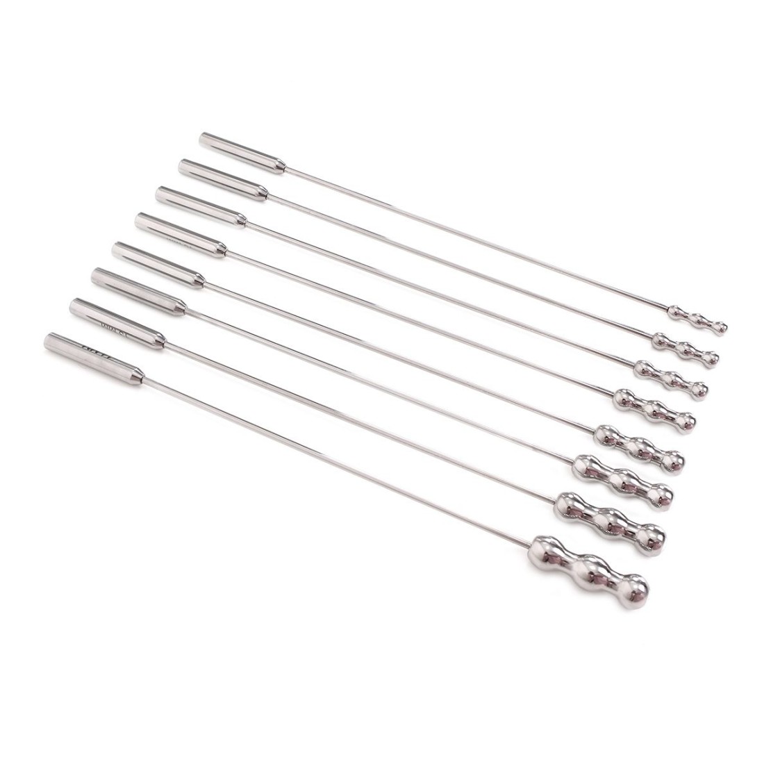KIT SONDE URETRALI IN ACCIAO SEX TOY DILATOR BEADS