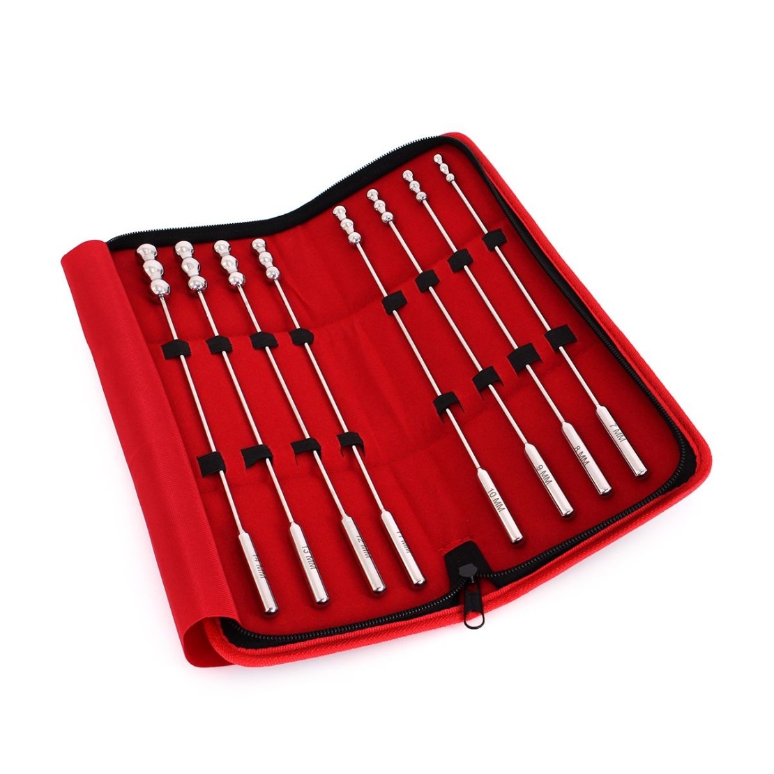 KIT SONDE URETRALI IN ACCIAO SEX TOY DILATOR BEADS