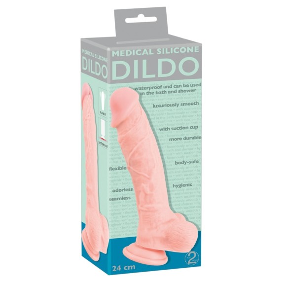 FALLO ULTRA REALISTICO SEX TOY CM. 24 CON VENTOSA