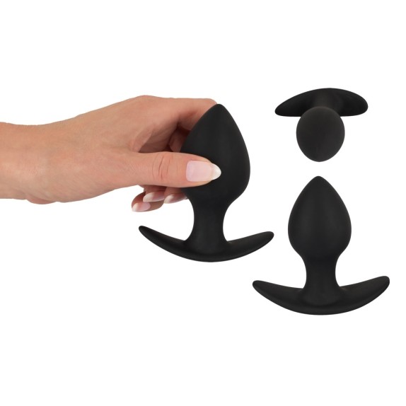 SET TAPPI-PLUG ANALI CON PESO SEX TOY ANAL TRAINER