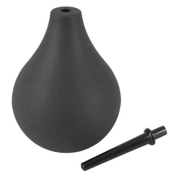 SET TRE PLUG ANALI CON GIOIELLO E CLISTERE ANAL KIT BLACK VELVETS