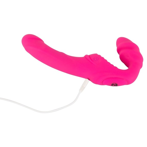STRAP-ON VIBRANTE PER DONNA SENZA CINGHIE SEX TOY STRAPLESS