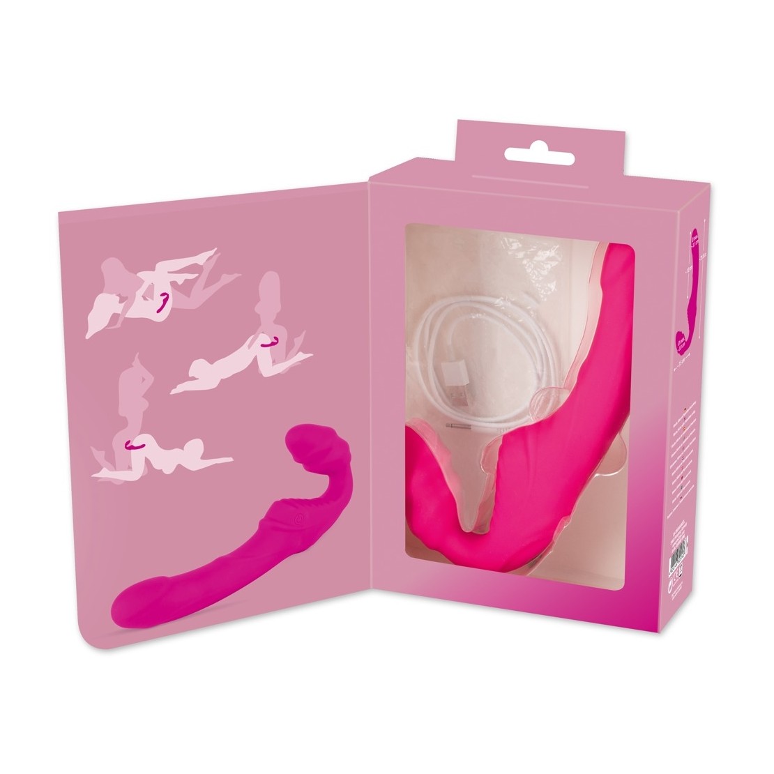 STRAP-ON VIBRANTE PER DONNA SENZA CINGHIE SEX...